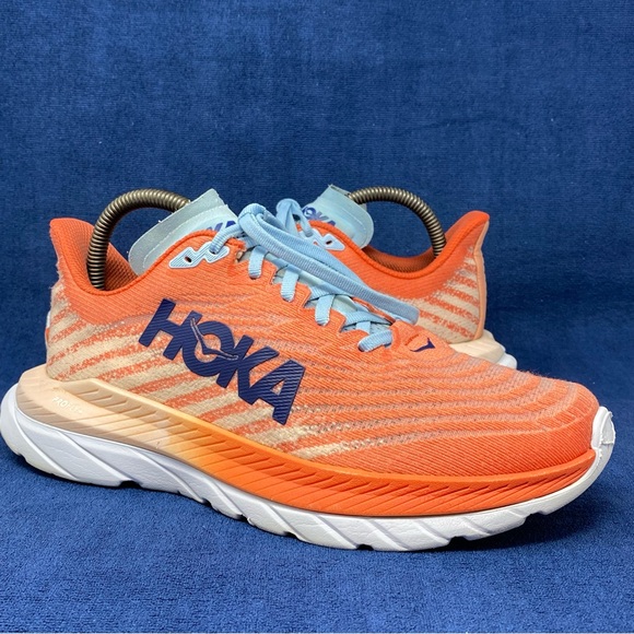 Hoka One Mach 5 1127894 CPPF Sneakers Women's Camellia Peach Running Shoes 8 B - Picture 1 of 10